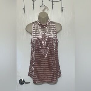 A. Beyer Velvet Pink Top